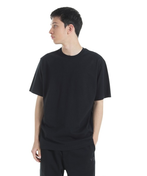 Y-3（ワイスリー）の「Y-3 SHORT SLEEVE TEE（Tシャツ/カットソー・メンズ・ブラック・X-SMALL/SMALL/MEDIUM/LARGE/X-LARGE/XX-LARGE）」の3枚目の写真