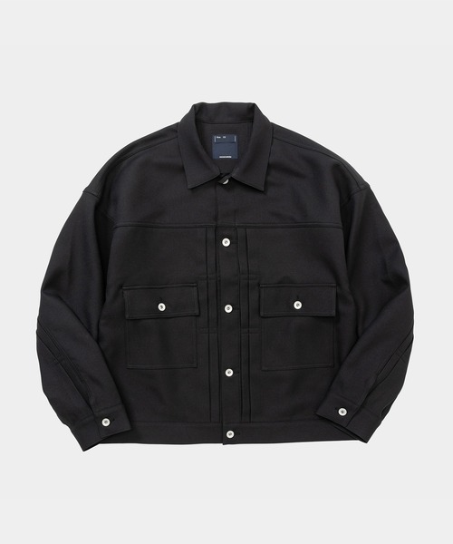 meanswhile ミーンズワイル シャツブルゾン ジャケット 【公式通販】