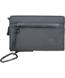 L.R.M（エルアールエム）の「L.R.M 止水ファスナー合皮ミドル財布（コインケース）」