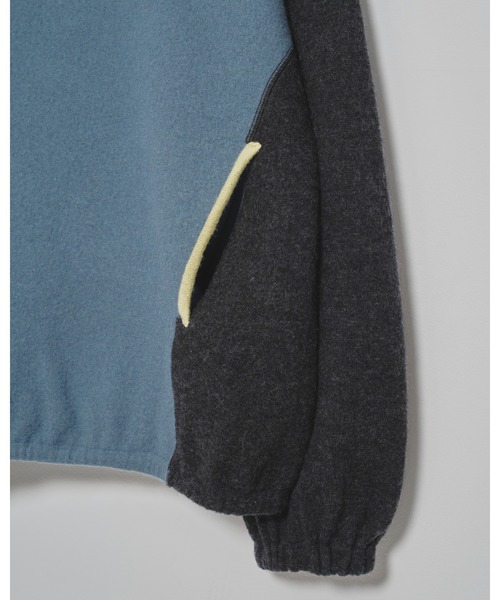 TODAYFUL（トゥデイフル）の「TODAYFUL Wool 100 Piping Pullover（その他アウター・レディース・ダークグレー/ネイビー/ブラウン・FREE）」の6枚目の写真