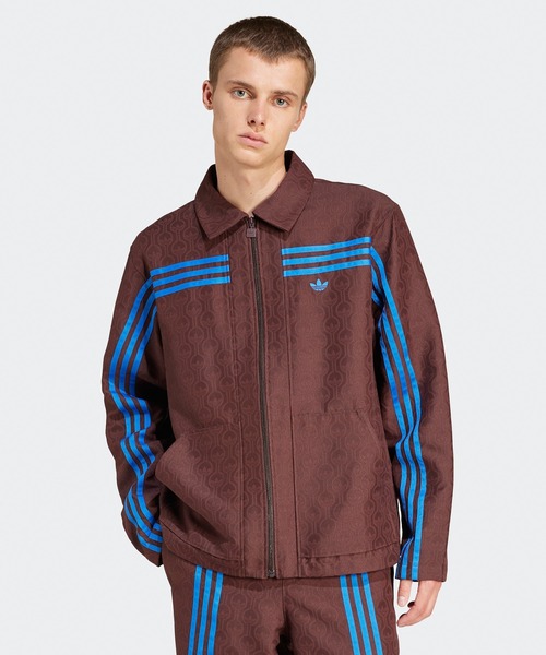 アディダス　新品adidas Bathrobe Cotton100% 高品質 Woven full print tracksuit adidas - adidas - Brands - Lifestyle
