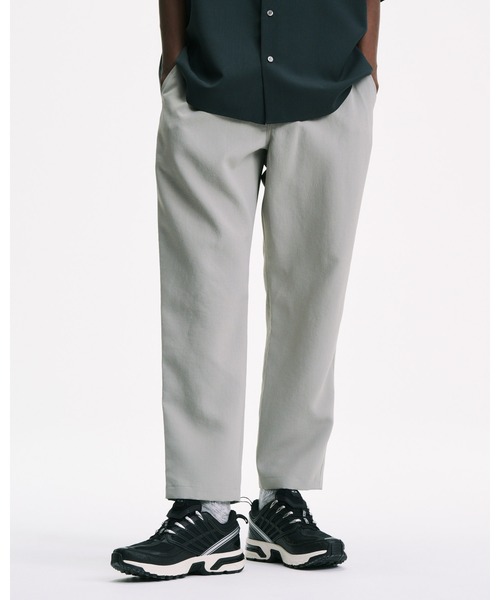 SOPHNET.(ソフネット)の「HOLLOW TUSSAH TAPERED EASY PANTS(その他パンツ・メンズ・ブラック/セージグリーン・1/2/4/3)」の3枚目の写真