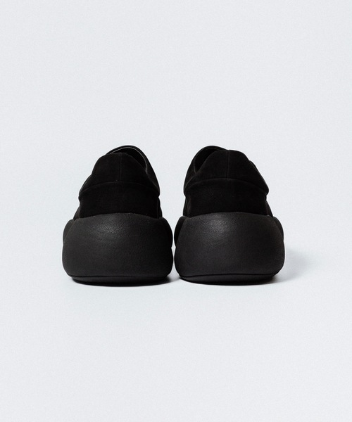 VEIN （ヴェイン）の「カウレザーヌバック オーバルソール トレイナー / COW LEATHER NUBUCK OVAL SOLE  TRAINER（スニーカー・メンズ・ブラウン/ブラック・42/41）」の11枚目の写真