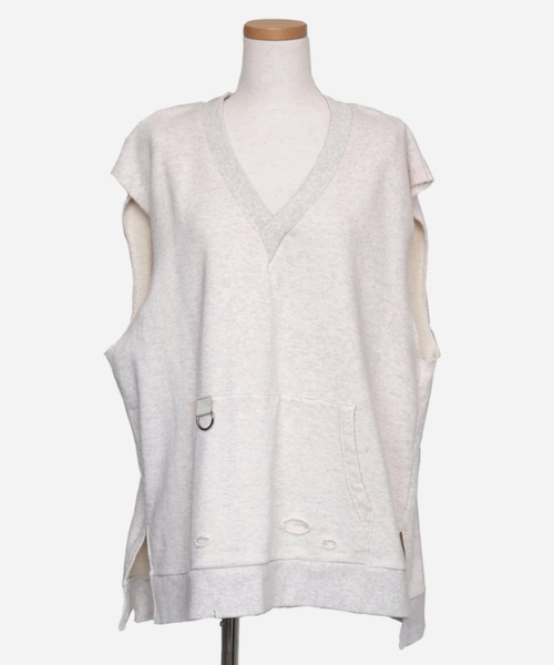 rurumu:(ルルムウ)の「rurumu:/ルルムウ/collage printed layered hoodie(パーカー・レディース・ピンク/アイボリー/グレー/ブラック・FREE)」の18枚目の写真