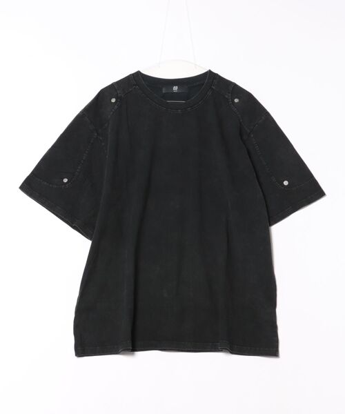 ASCLO（エジュクロ）の「ASCLO／ウォッシュリベットT（Tシャツ/カットソー・メンズ・チャコール/ブラック・FREE）」の3枚目の写真