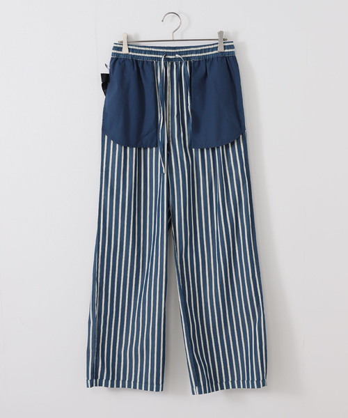 ストライプ柄が魅力◎コットンストライプパンツ（その他パンツ