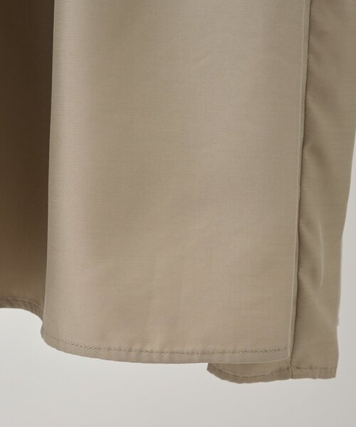 LIVETART（リヴェタート）の「ワイドハイネックミニワンピース（シャツ/ブラウス・レディース・ベージュ/ブラック・FREE）」の10枚目の写真