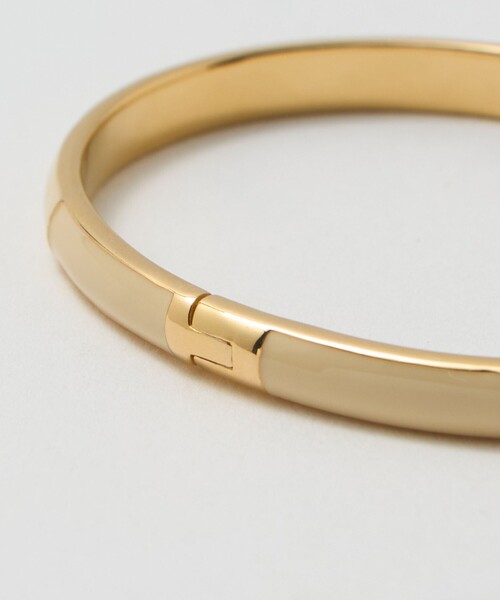 green label relaxing（グリーンレーベルリラクシング）の「＜Feeka＞ バングル（バングル/リストバンド・レディース・オフホワイト/ブラック・FREE）」の6枚目の写真