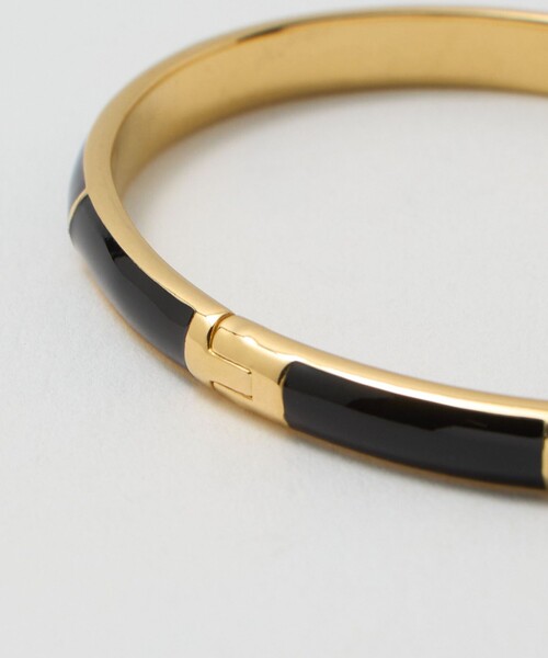 green label relaxing（グリーンレーベルリラクシング）の「＜Feeka＞ バングル（バングル/リストバンド・レディース・オフホワイト/ブラック・FREE）」の4枚目の写真