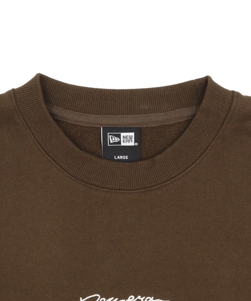 NEW ERA（ニューエラ）の「ニューエラ スウェット 手書き風ロゴ ONSPOTZ別注（スウェット・メンズ・グレー/ネイビー/ブラウン/ストーン/ブラック・S/XXL/XL/L/M）」の17枚目の写真