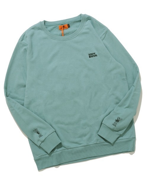 KRIFF MAYER Kid's Collection（クリフメイヤーキッズコレクション）の「【裏微起毛】シフォンタッチなかよしスウェット（スウェット・キッズ・ネイビー/パープル/カラフル/サックスブルー/グレー・120/130/140/150/160/170）」の4枚目の写真