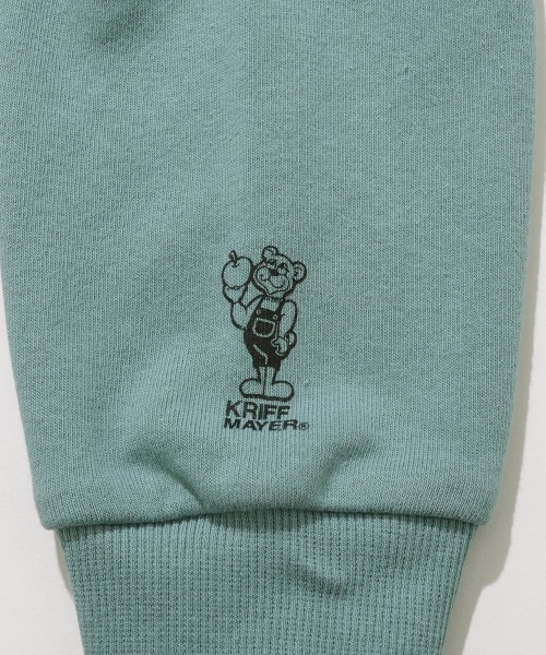 KRIFF MAYER Kid's Collection（クリフメイヤーキッズコレクション）の「【裏微起毛】シフォンタッチなかよしスウェット（スウェット・キッズ・ネイビー/パープル/カラフル/サックスブルー/グレー・120/130/140/150/160/170）」の13枚目の写真