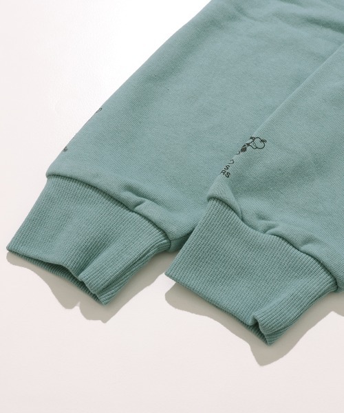 KRIFF MAYER Kid's Collection（クリフメイヤーキッズコレクション）の「【裏微起毛】シフォンタッチなかよしスウェット（スウェット・キッズ・ネイビー/パープル/カラフル/サックスブルー/グレー・120/130/140/150/160/170）」の15枚目の写真