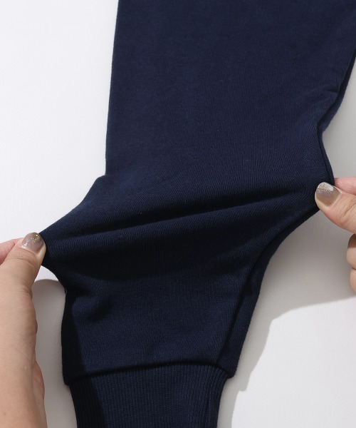 KRIFF MAYER Kid's Collection（クリフメイヤーキッズコレクション）の「【裏微起毛】シフォンタッチなかよしスウェット（スウェット・キッズ・ネイビー/パープル/カラフル/サックスブルー/グレー・120/130/140/150/160/170）」の20枚目の写真