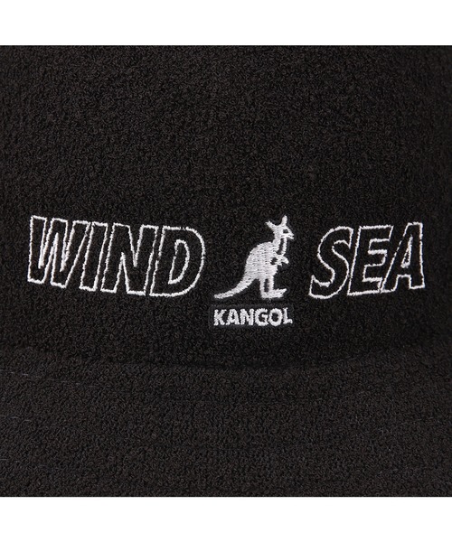 KANGOL（カンゴール）の「KANGOL x WDS Bermuda Casual（ハンチング/ベレー帽・メンズ・ブラック/ホワイト・M/L/XL）」の4枚目の写真