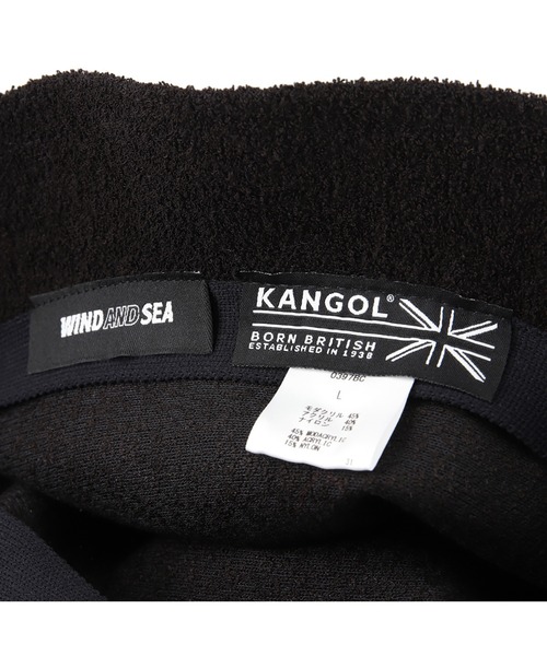 KANGOL（カンゴール）の「KANGOL x WDS Bermuda Casual（ハンチング/ベレー帽・メンズ・ブラック/ホワイト・M/L/XL）」の3枚目の写真