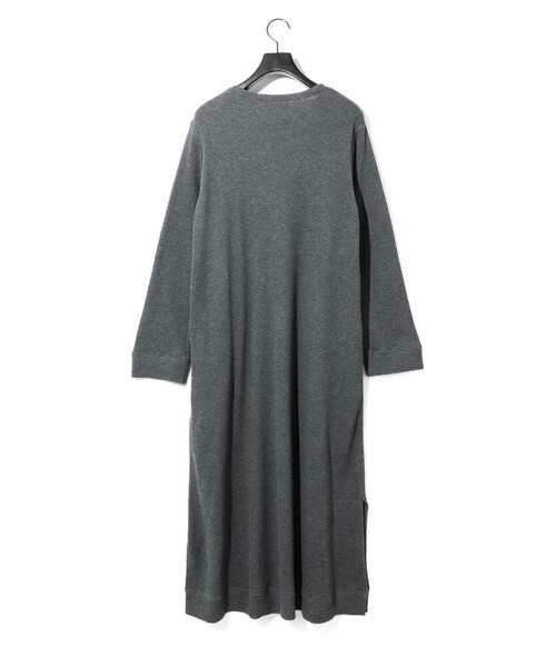 MIDIUMISOLID（ミディウミソリッド）の「MIDIUMISOLID for Ladies ワッフルワンピース（ワンピース・レディース・ブラック/キナリ/グレー・FREE）」の20枚目の写真