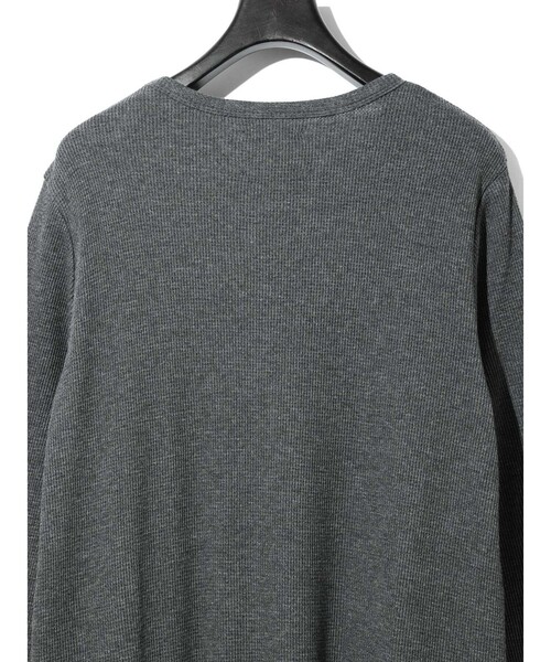 MIDIUMISOLID（ミディウミソリッド）の「MIDIUMISOLID for Ladies ワッフルワンピース（ワンピース・レディース・ブラック/キナリ/グレー・FREE）」の21枚目の写真