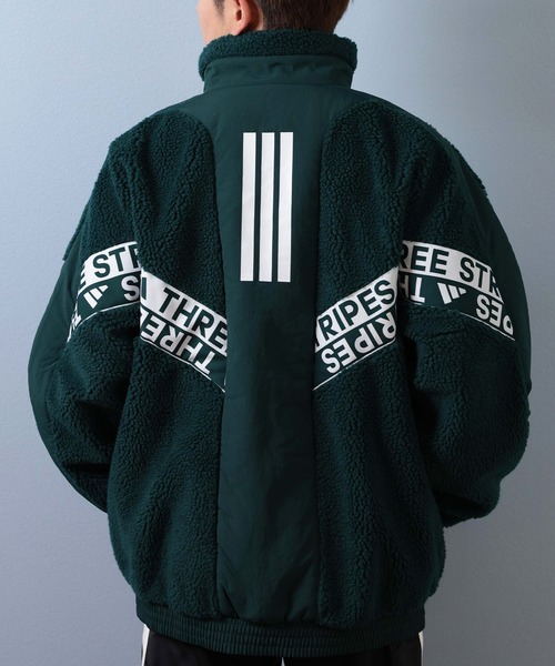 adidas（アディダス）の「adidas/アディダス ボアジャケット ルーズ