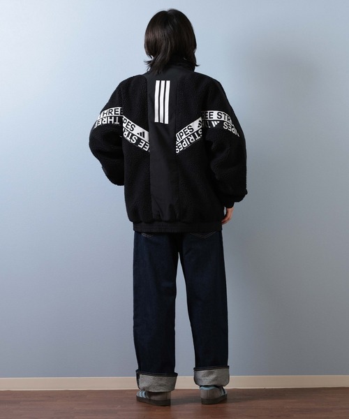 adidas/アディダス ボアジャケット ルーズフィット フリース CS116