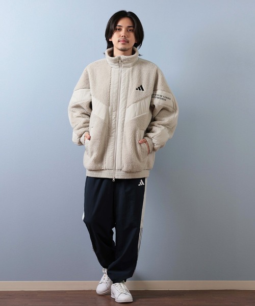 新品 アディダス セットアップ ボンデッドフリース ジャケット パンツ Lサイズ 新品 アディダス セットアップ ボンデッドフリース ジャケット パンツ