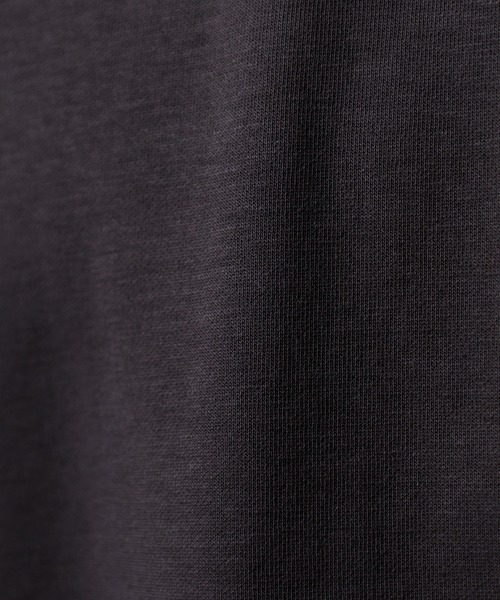 FUNALIVE(ファンアライブ)の「メンズ レディース 内側ツートンカラー シンプルTシャツ(Tシャツ/カットソー・メンズ・グレー/ブラック・F)」の8枚目の写真