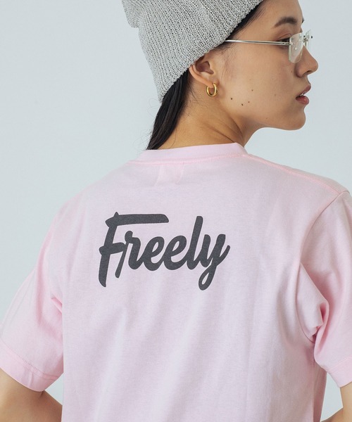 ROSE BUD(ローズバッド)の「LOGO S/S TEE(Tシャツ/カットソー・レディース・ライトブルー/オフホワイト/ブラウン/ピンク・ONE SIZE)」の14枚目の写真