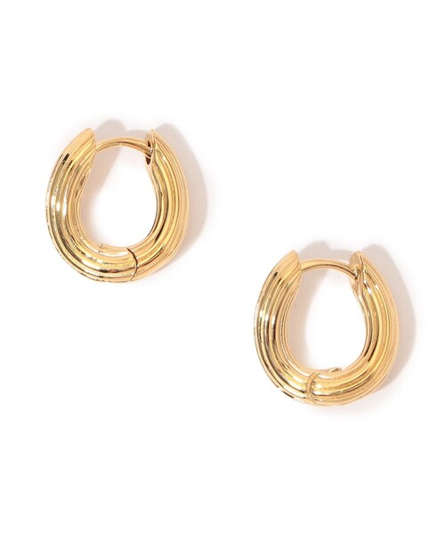 □Otiumberg. twisted ridge フープピアス