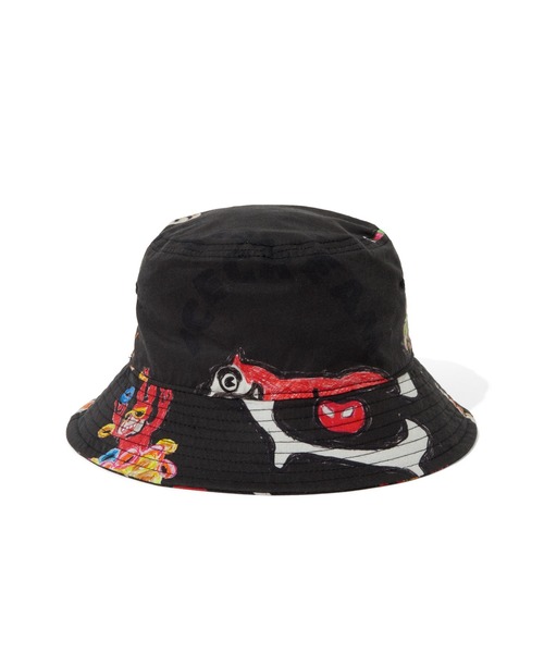 ICECREAM(アイスクリーム)の「HAT(ハット・メンズ・ブラック/アイボリー・LARGE/MEDIUM)」の5枚目の写真
