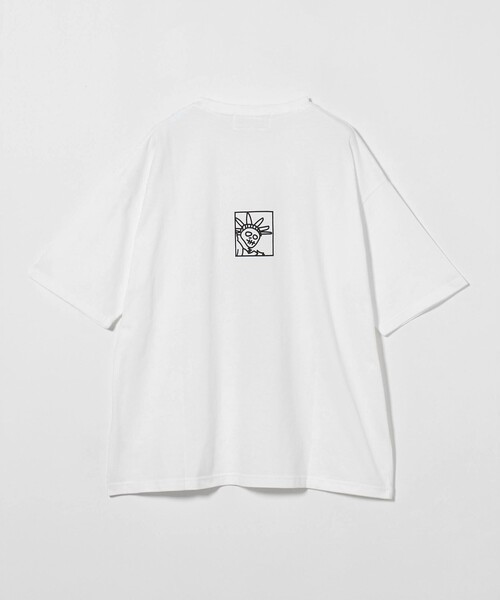 セール】＜ESPOIR＞Skull リバティ Tシャツ（Tシャツ/カットソー