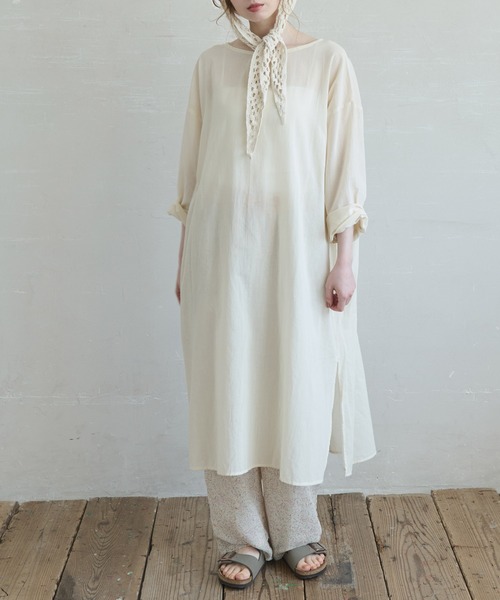 Crisp(クリスプ)の「ボタニカルシフォンパンツ(その他パンツ・レディース・ブルー/オレンジ・FREE)」の18枚目の写真