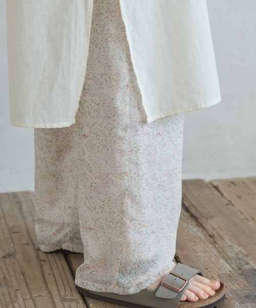 Crisp(クリスプ)の「ボタニカルシフォンパンツ(その他パンツ・レディース・ブルー/オレンジ・FREE)」の21枚目の写真