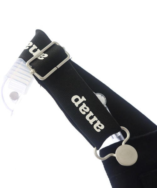 ANAP kids(アナップキッズ)の「サイドライン サロペット【ジュニアお揃い】(サロペット/オーバーオール・キッズ・ブラック/ライトブルー・110cm/120cm/130cm)」の22枚目の写真