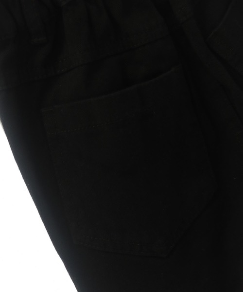 ANAP kids(アナップキッズ)の「サイドライン サロペット【ジュニアお揃い】(サロペット/オーバーオール・キッズ・ブラック/ライトブルー・110cm/120cm/130cm)」の6枚目の写真