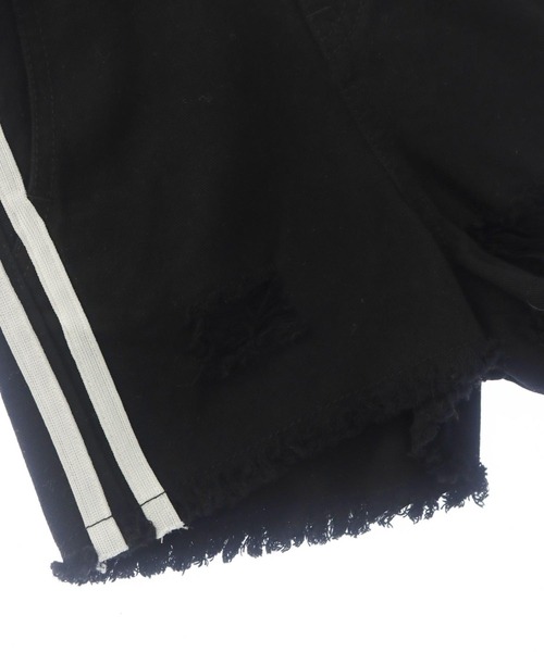 ANAP kids(アナップキッズ)の「サイドライン サロペット【ジュニアお揃い】(サロペット/オーバーオール・キッズ・ブラック/ライトブルー・110cm/120cm/130cm)」の7枚目の写真