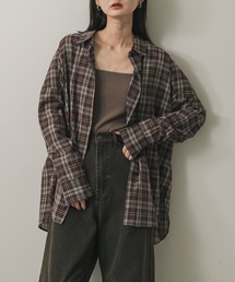 SENSE OF PLACE by URBAN RESEARCH | 『UR TECH』『UVカット』チェックルーズシャツ(シャツ/ブラウス)