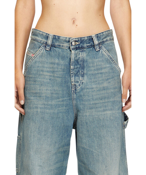 DIESEL(ディーゼル)の「ウィメンズ デニムパンツ RELAXED D-SIRE-W L.30(デニムパンツ・レディース・インディゴブルー・23inch/25inch/24inch/27inch/26inch/28inch/29inch/30inch)」の8枚目の写真