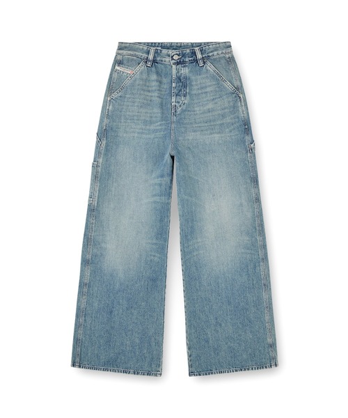 DIESEL(ディーゼル)の「ウィメンズ デニムパンツ RELAXED D-SIRE-W L.30(デニムパンツ・レディース・インディゴブルー・23inch/25inch/24inch/27inch/26inch/28inch/29inch/30inch)」の3枚目の写真