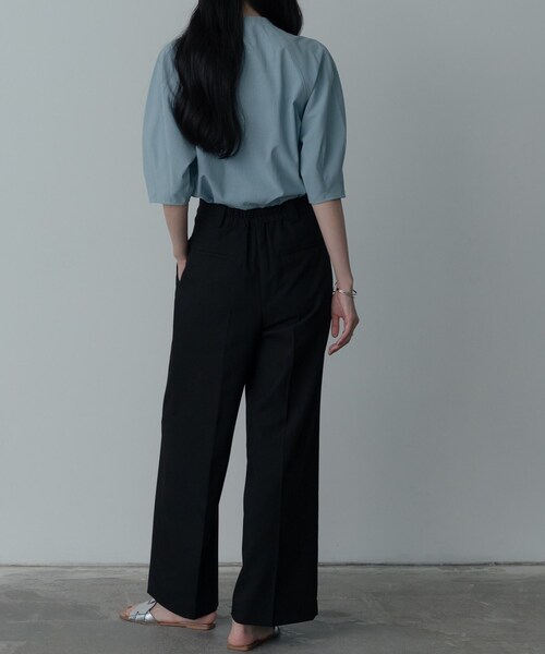 GALLEST（ギャレスト）の「ボトルネックブラウス（シャツ/ブラウス・レディース・サックスブルー/ブラック/ホワイト・38）」の22枚目の写真