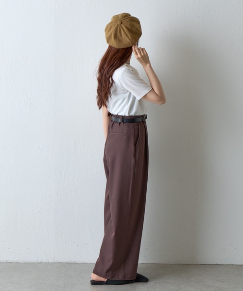 COLONY 2139（コロニートゥーワンスリーナイン）の「パイピングキャスケット（キャスケット・レディース・ブラック/ベージュ・FREE）」の13枚目の写真