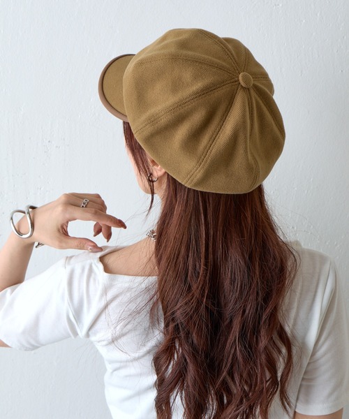 COLONY 2139（コロニートゥーワンスリーナイン）の「パイピングキャスケット（キャスケット・レディース・ブラック/ベージュ・FREE）」の10枚目の写真