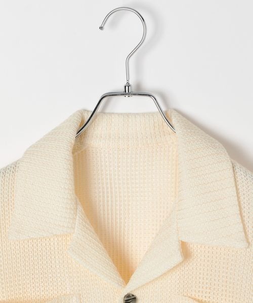 PBLIM(ページボーイリム)の「《UNISEX》スカシアミカイキンシャツ(シャツ/ブラウス・レディース・オフホワイト/ブラック・FREE)」の19枚目の写真