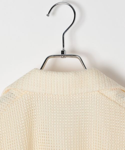 PBLIM(ページボーイリム)の「《UNISEX》スカシアミカイキンシャツ(シャツ/ブラウス・レディース・オフホワイト/ブラック・FREE)」の20枚目の写真