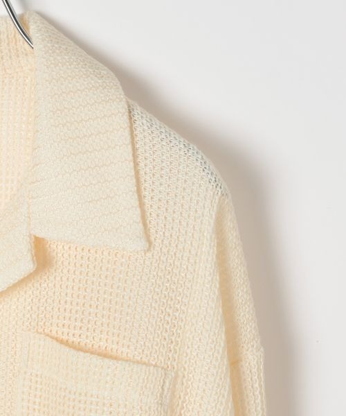 PBLIM(ページボーイリム)の「《UNISEX》スカシアミカイキンシャツ(シャツ/ブラウス・レディース・オフホワイト/ブラック・FREE)」の21枚目の写真