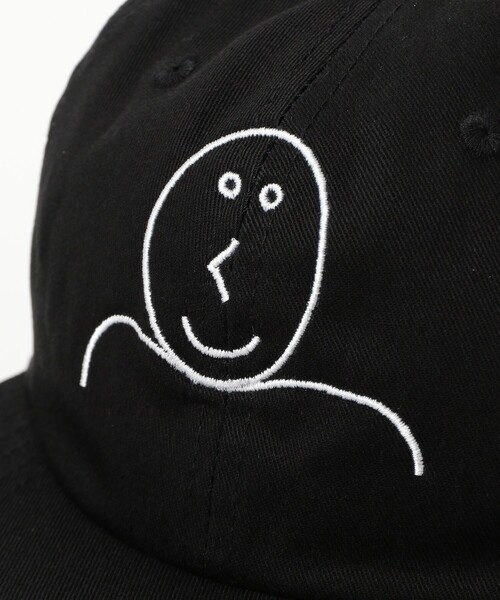 TOKYO CULTUART by BEAMS（トウキョウカルチャートバイビームス）の「平山昌尚(HIMAA) / 服買う人 CAP（キャップ・レディース・ブラック/ベージュ・ONE SIZE）」の4枚目の写真