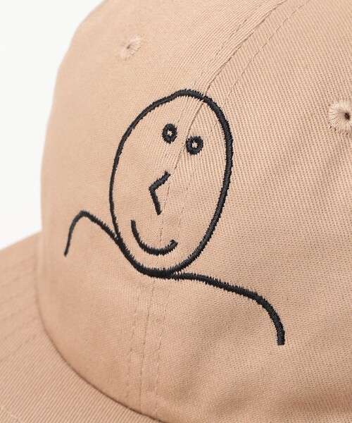 TOKYO CULTUART by BEAMS（トウキョウカルチャートバイビームス）の「平山昌尚(HIMAA) / 服買う人 CAP（キャップ・レディース・ブラック/ベージュ・ONE SIZE）」の8枚目の写真