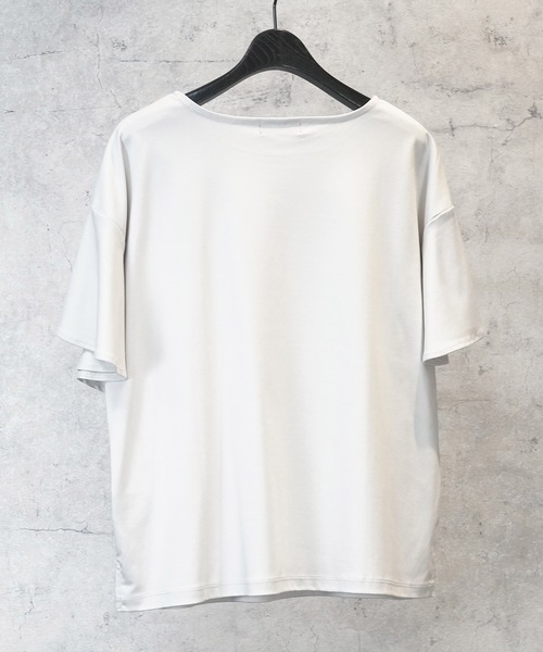 JETSET SOLO PLUS (ジェットセットソロプラス)の「【JETSET SOLO PLUS】多機能ラッフルスリーブTシャツ(Tシャツ/カットソー・レディース・ブラック/ライトグレー/ターコイズブルー・FREE)」の4枚目の写真