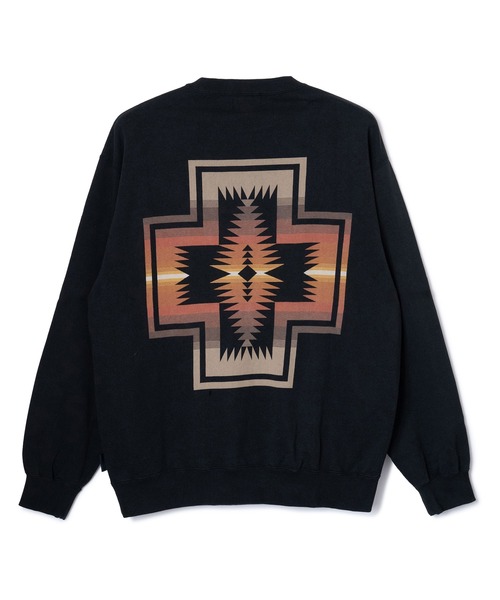 PENDLETON(ペンドルトン)の「PENDLETON/ペンドルトン ロングスリーブ バックプリント スウェット(スウェット・メンズ・チャコールグレー/ライトグレー/ブラック・MEDIUM/LARGE)」の5枚目の写真