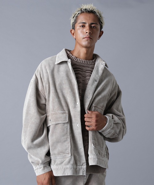 DANKE SCHON(ダンケシェーン)の「DankeSchon/ダンケシェーン/8WELL COURDUROY CHEMICAL COVERALLS(カバーオール・メンズ・ブラック/ベージュ・S/M/L)」の13枚目の写真
