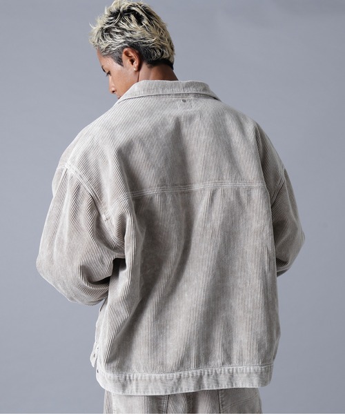 DANKE SCHON(ダンケシェーン)の「DankeSchon/ダンケシェーン/8WELL COURDUROY CHEMICAL COVERALLS(カバーオール・メンズ・ブラック/ベージュ・S/M/L)」の18枚目の写真